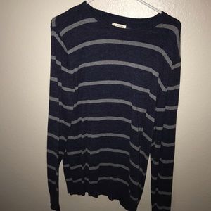Striped crew neck